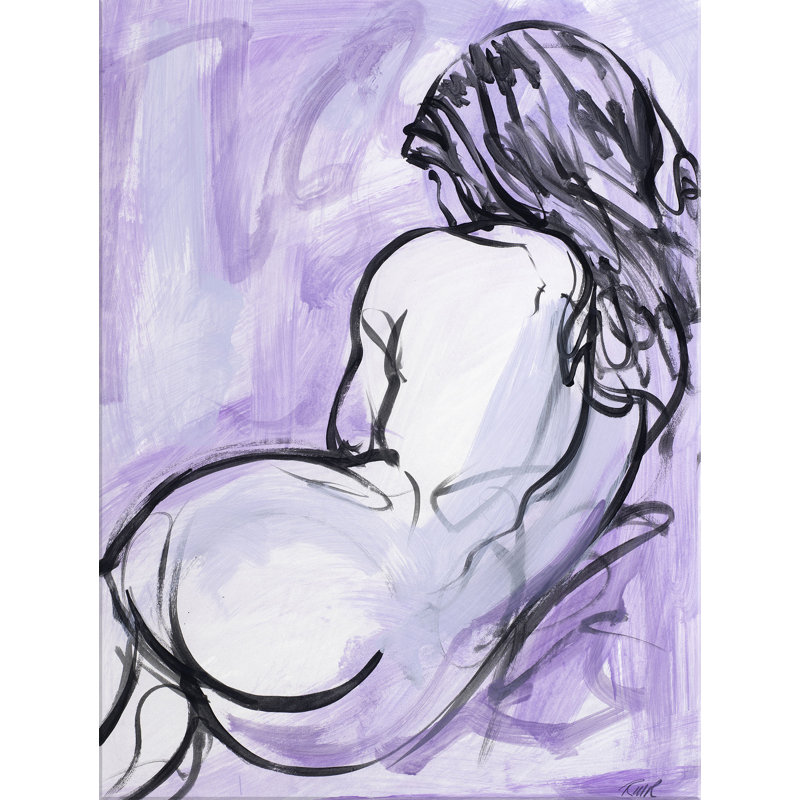 «Lavender Repose» par Robert Robinson - peinture sur toile tendue