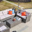 Bohm 7 Seater Rattan Sofa Set