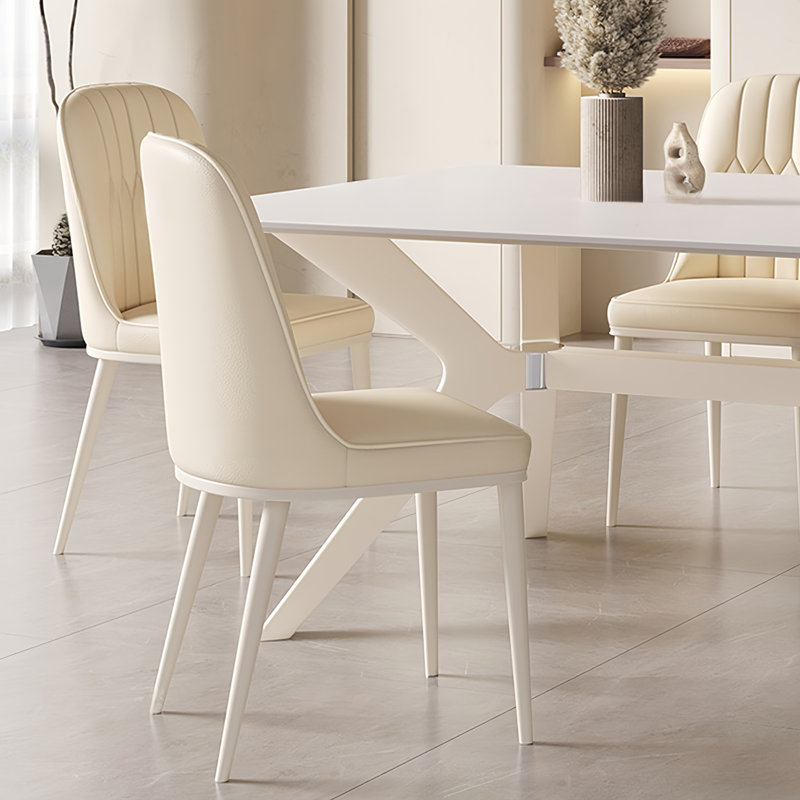 Simple and Modern Dining Table, 29.52"H x 78.74"L x 35.43"W