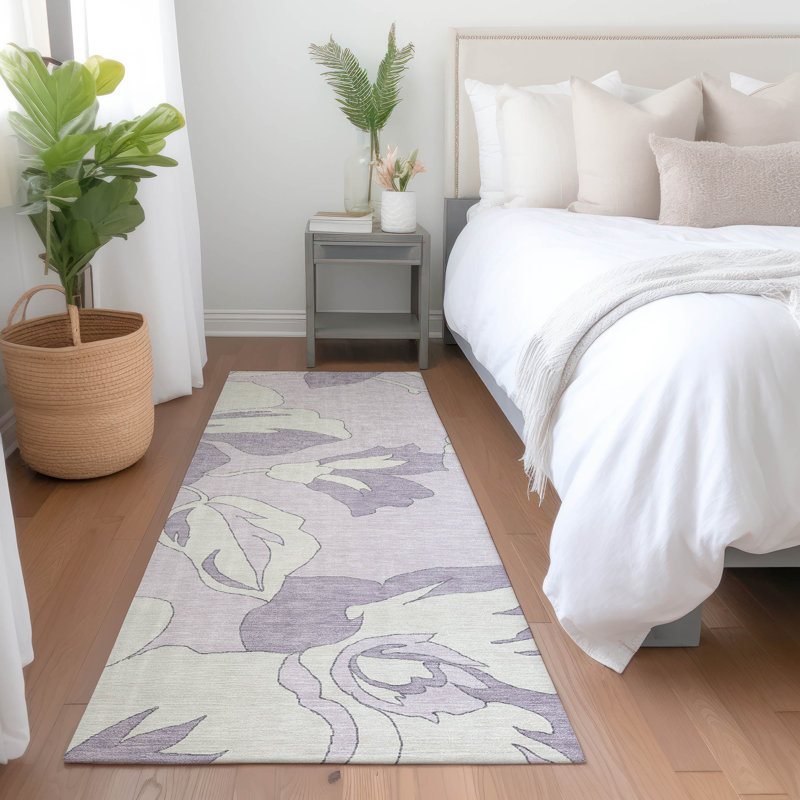  Tapis d'extérieur antidérapant Malchow, Tapis de couloir 2 pi 3 po x 7 pi 6 po