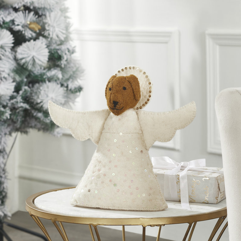 Brown Angel Tree Topper