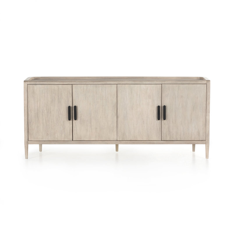 Tijae 75'' Solid Wood Sideboard