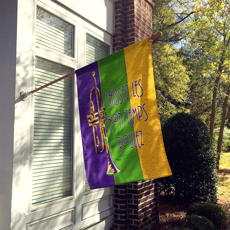 Double Sided 40'' H x 28'' W Polyester House Flag