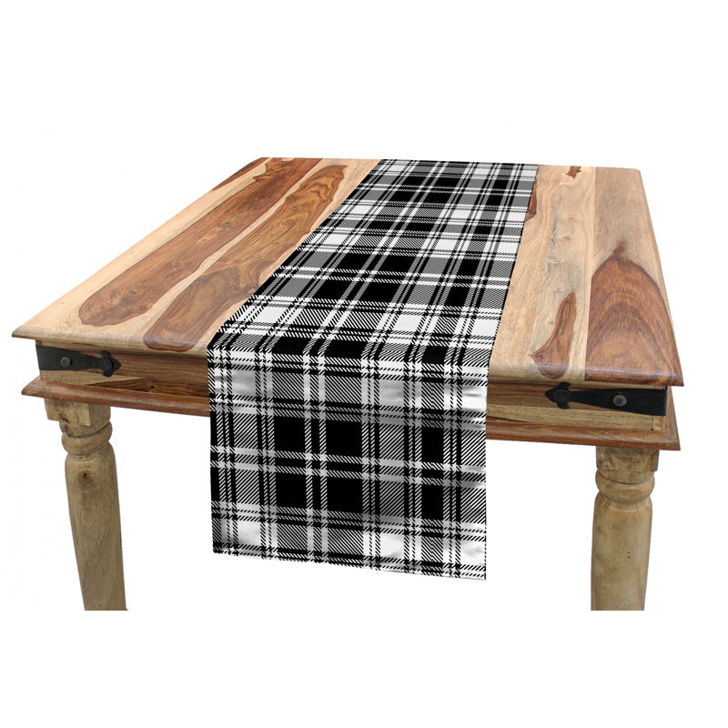 Table Runner, Black, 16'' D x 72'' L