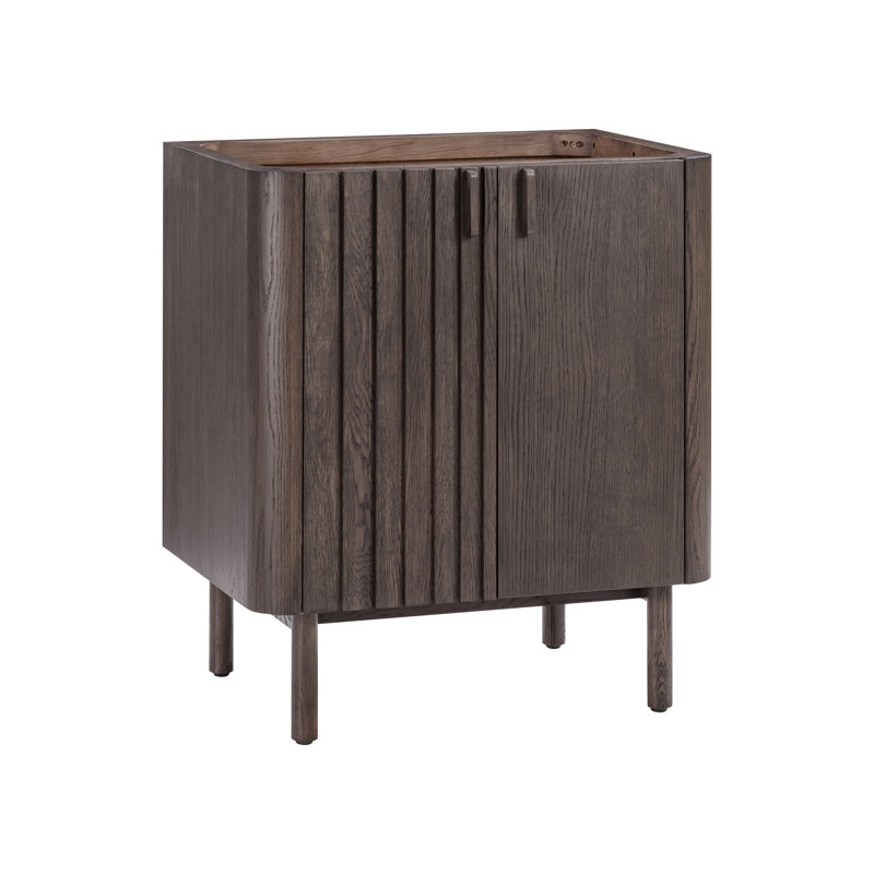 Blakely 30'' Single Bathroom Vanity Base Only, Brown