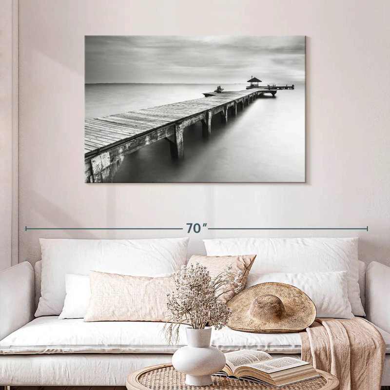 Monochrome beach dock Aletra, H 30 po x l 45 po