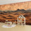 Papier peint adhésif auto-adhésif moderne pour la chambre à coucher Peel and Stick L 69 po x l 96 po avec dunes de sable peintes à la main