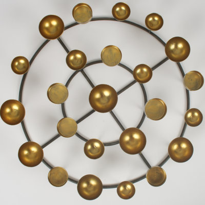 Metal Tabletop Candelabra