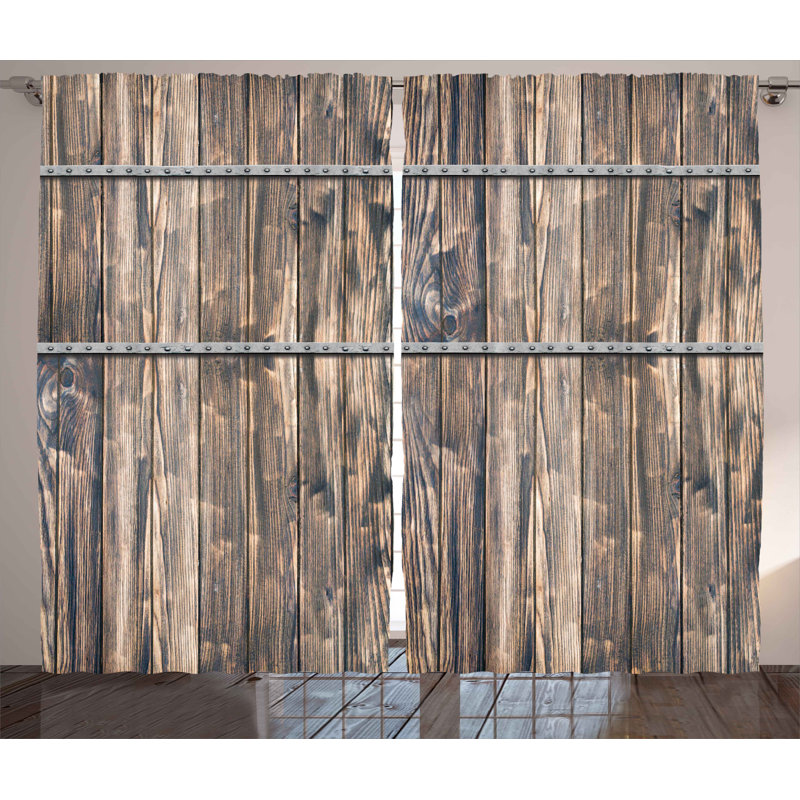 Uxbridge Semi Sheer Curtain Pair, 54" W x 96" L