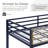 Audreena Twin Metal Platform Loft Bed-50208494