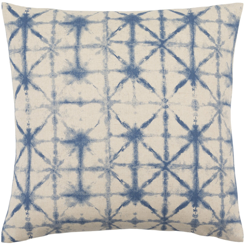 Middleton Throw Pillow, 18" H x 18" W x 4" D, Charcoal/Beige