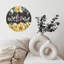 Horloge murale en bois 10 po, mouvement silencieux, à piles (piles AA non incluses), décor artistique, parfait pour les décorations