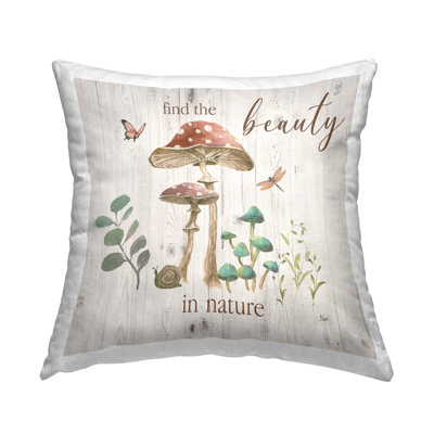 Coussin décoratif Find Find In Nature par Nan