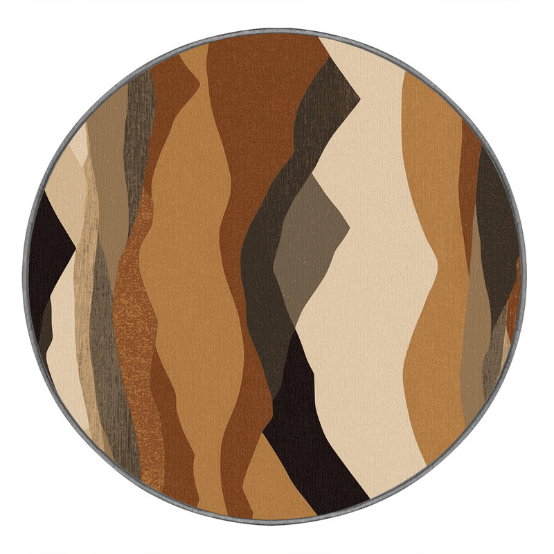 Twilight Peaks Rug, Round 5'