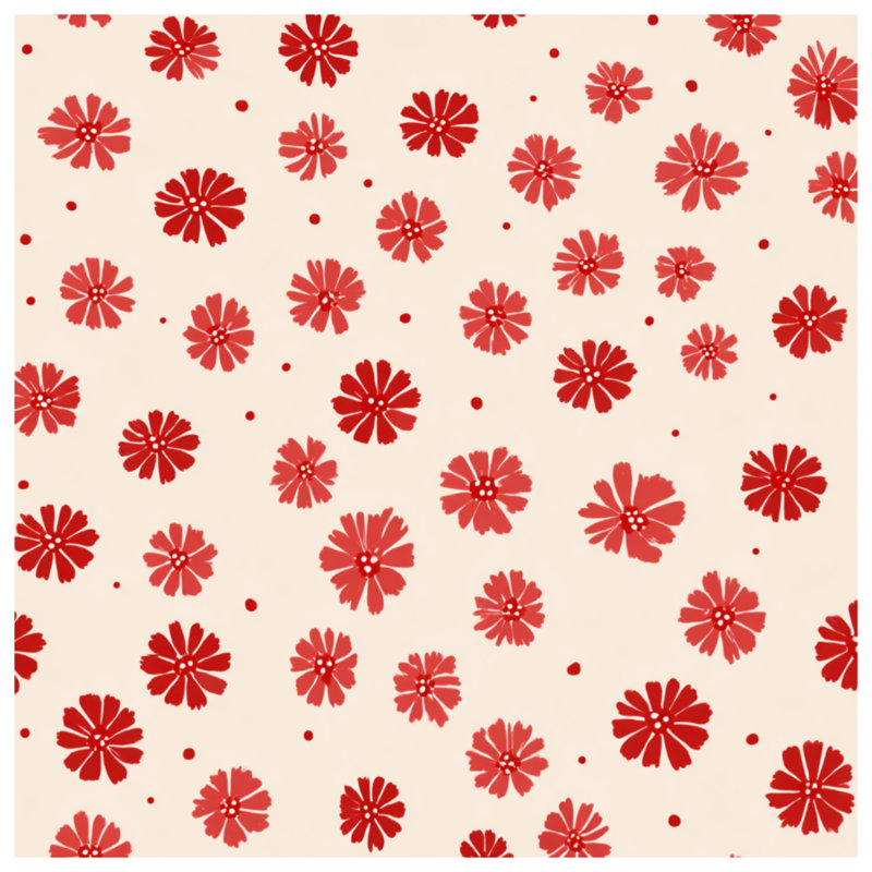 Floral Throw Pillow, Pattern Double Sided Pillows, 20 x 20 inches