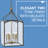 Hinkley 6-Light Open Frame Foyer Chain-Hung Rectangle Chandelier