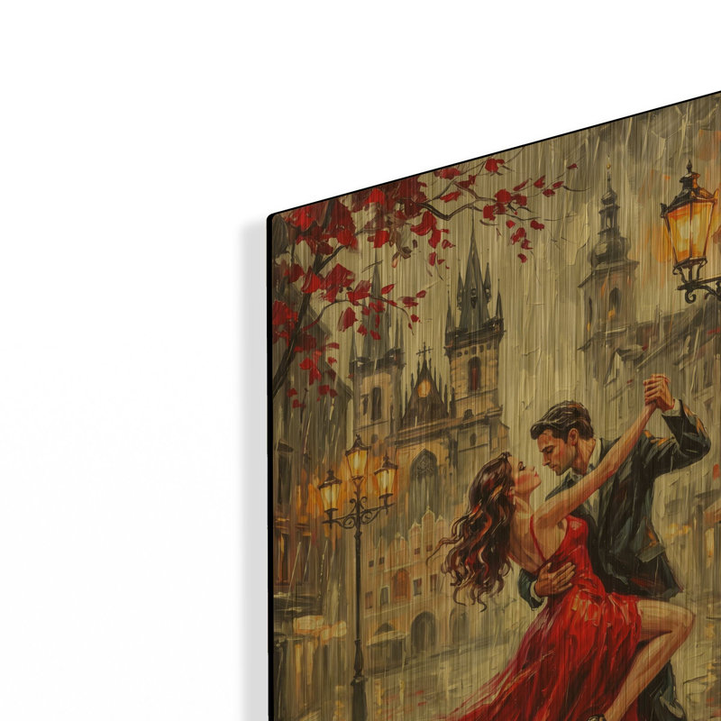 " Dancing Beneath the Lamps " Print, 16 po x 24 po