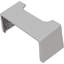 Foldable Toilet Stool For Travel, 7" Height, Grey
