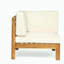 Ensemble de causeuse 2 pièces, beige-1621580123