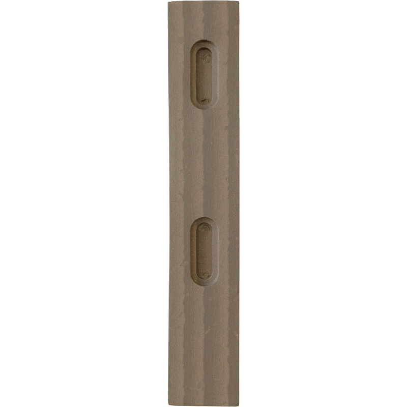 Support olympique en bois, Noyer, H 10 po x l 1,75 po x P 10 po