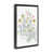 Black Floater Framed