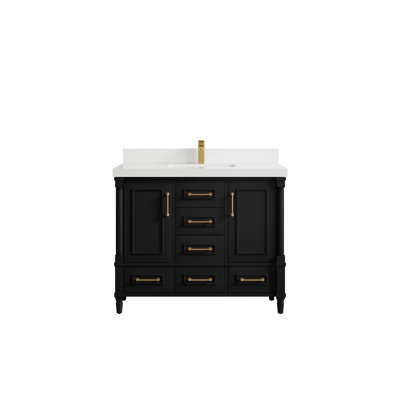 Ensemble de meuble-lavabo simple 42 po Aberdeen