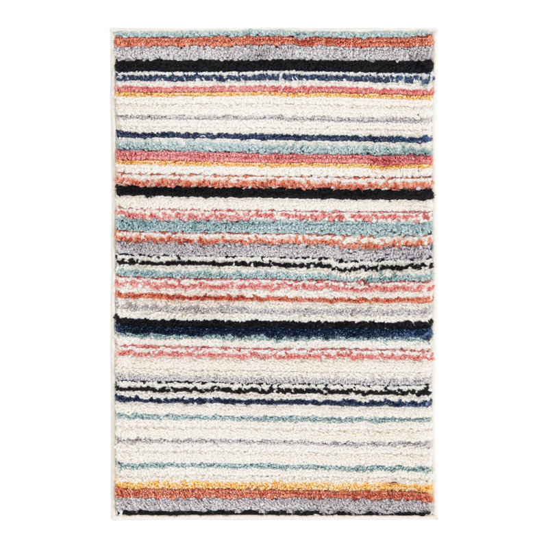 Prentice Striped Indoor Rug, Rectangle 2' x 3'