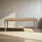 Brown Rectangular Solid Wood Dining Table-364340503