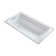 72" x 36" Acrylic Alcove Soaking Bathtub with Comfort Depth