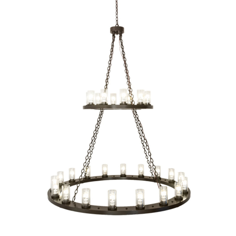 Lustre à niveaux 28 lumières Nashyla