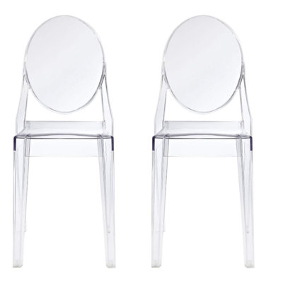 Chaise sans accoudoirs (ensemble de 2)