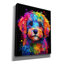  «Doodle Pup» par Dean Russo, art mural sur toile, 20 po x 24 po