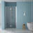 30"W X 72"H Fold Frameless Shower Door With Tempered Glass-109554022