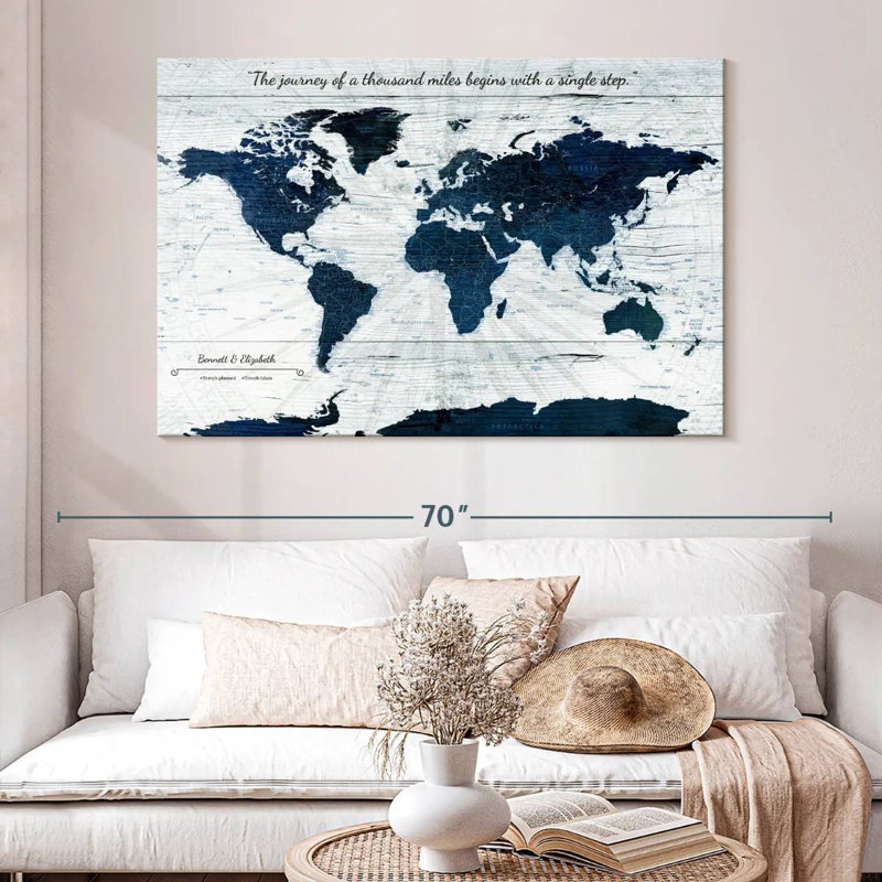 Épingle personnalisée World IV Altaira, H 16 po x l 24 po, Oui