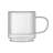 Haven Stackable Double Wall Glass Mugs