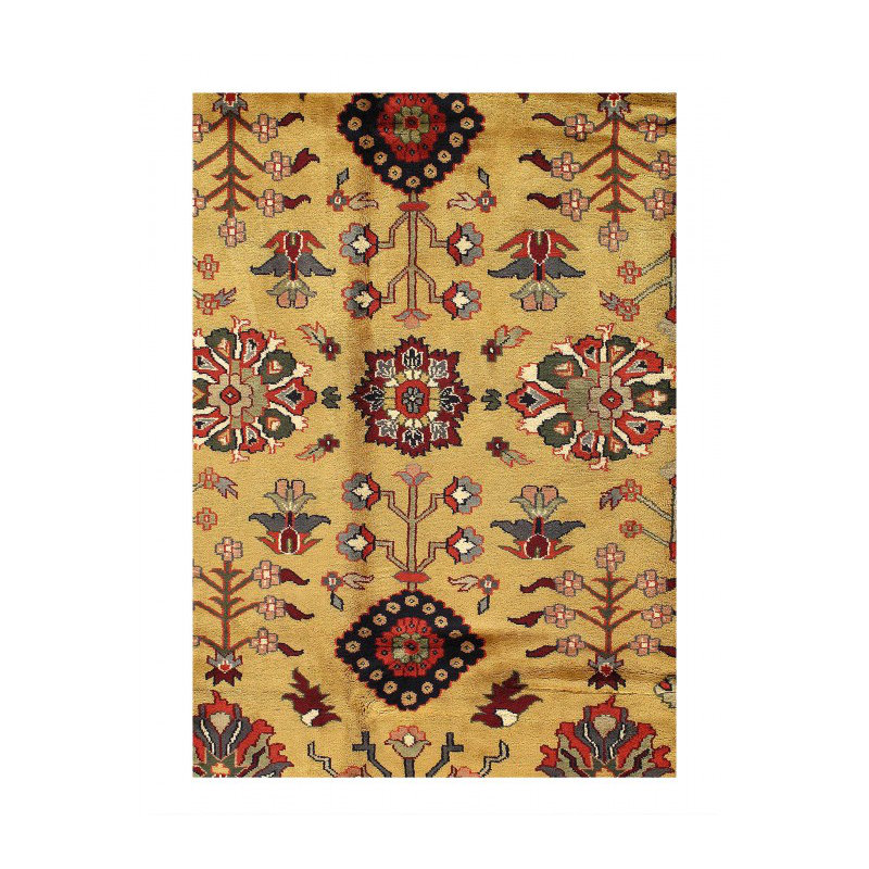 Tapis unique en laine d'agneau 8 pi 11 po x 12 pi Dereece