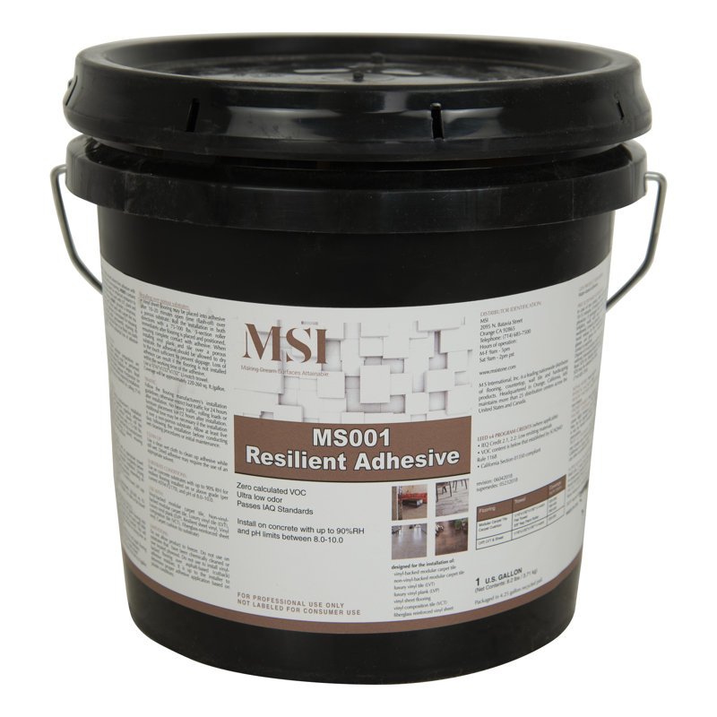 Adhésif en vinyle de luxe universel sensible à la pression 1 gallon