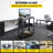 42'' H x 24'' W AV Cart with Wheels