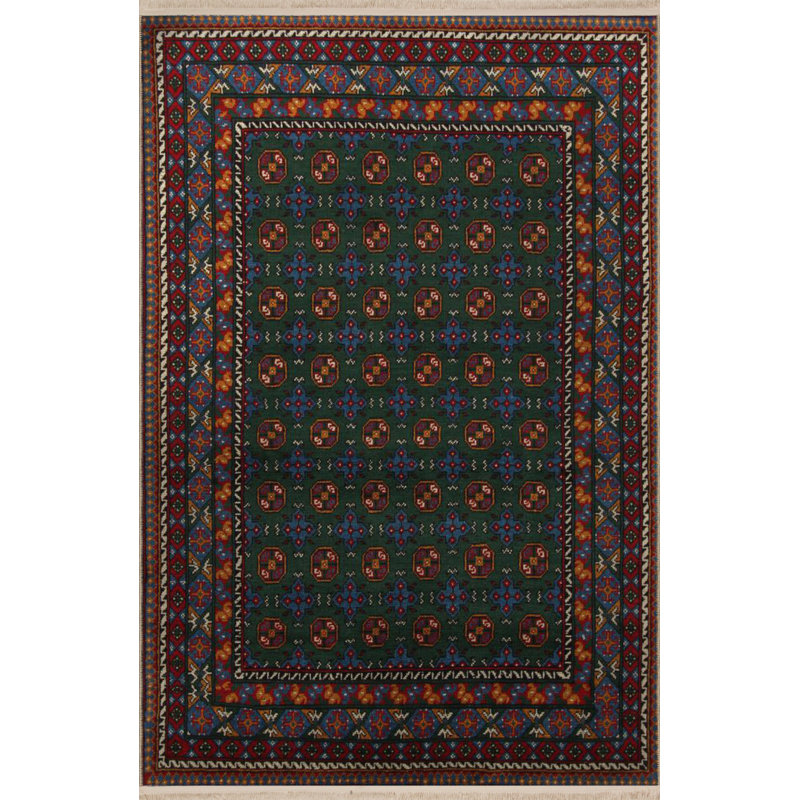 Tapis rectangulaire Vittorina, Rectangle 5 pi 2 po x 7 pi 7 po