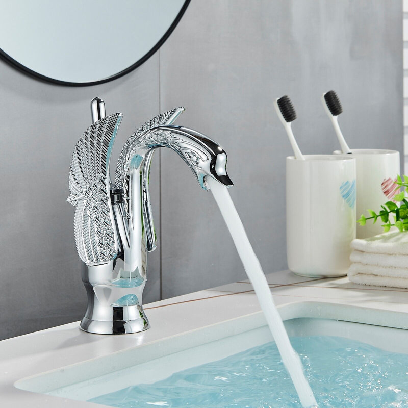 Enos Mono Basin Mixer, Chrome