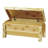 Fireside Lodge Cedar Log Blanket Chest - Natural-1564131773