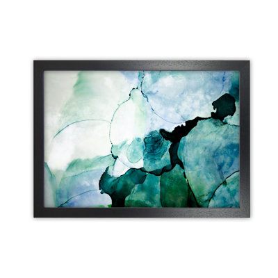 Green Blue Watercolour Art Original - Painting