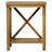 Paignt Solid Wood End Table-1573629249