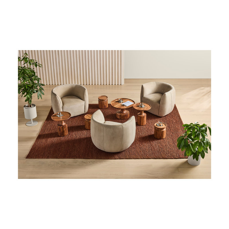 Turn Solid Wood Single End Table
