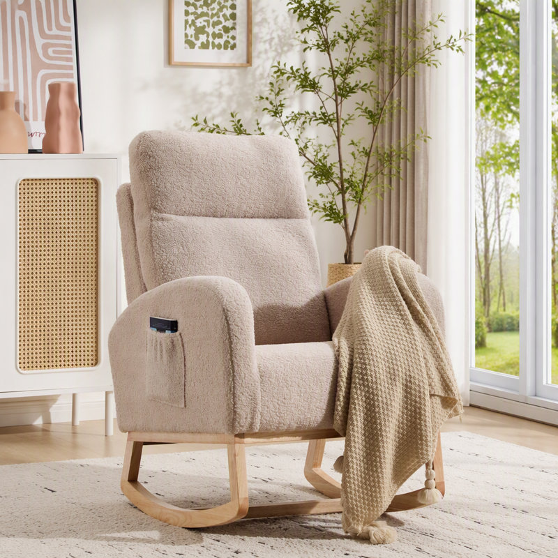 Chaise berçante Modern