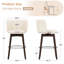  Patrick Swivel Upholstered 26" Counter Stool-733464288