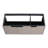 Wall Mounted Bathroom Vanity & 3 Soft-Close Doors, KD-Packing (Excluding Sink)