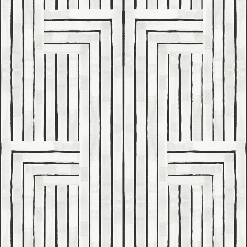 Ciselé - papier peint marbre blanc, Non encollé, Faux Grasscloth, Marble White