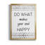 «Your Soul Happy», art textuel sur toile-1231072569-1231072574