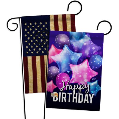 2-Sided Polyester 18 x 13 in. Garden Flag -  Angeleno Heritage, AH-PC-GP-137180-IP-BOAA-D-US20-AH